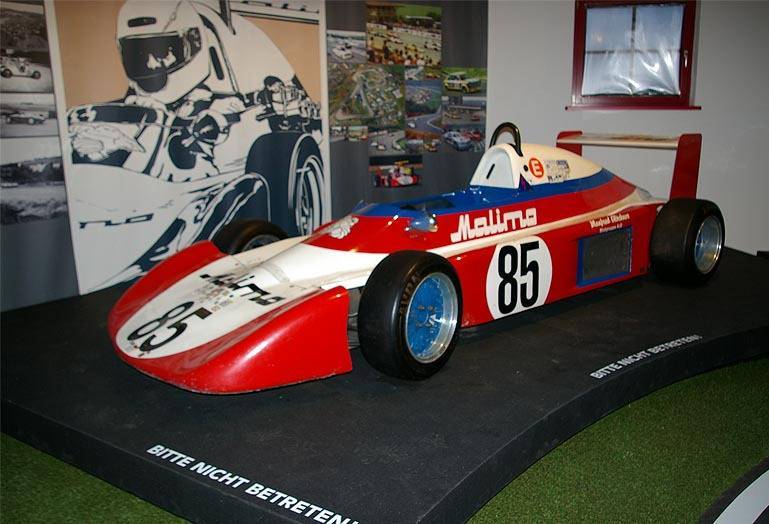 Aufnahme eines DDR-Rennwagens